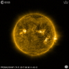 LYRA observes a strong solar flare in its Herzberg channel!
