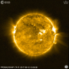 LYRA observes a strong solar flare in its Herzberg channel!